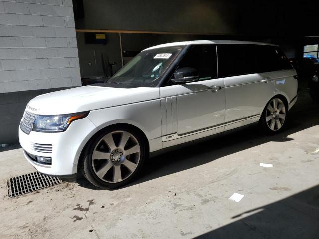 SALGV3EF9GA284319 - 2016 LAND ROVER RANGE ROVE AUTOBIOGRAPHY WHITE photo 1