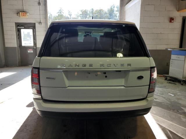 SALGV3EF9GA284319 - 2016 LAND ROVER RANGE ROVE AUTOBIOGRAPHY WHITE photo 6