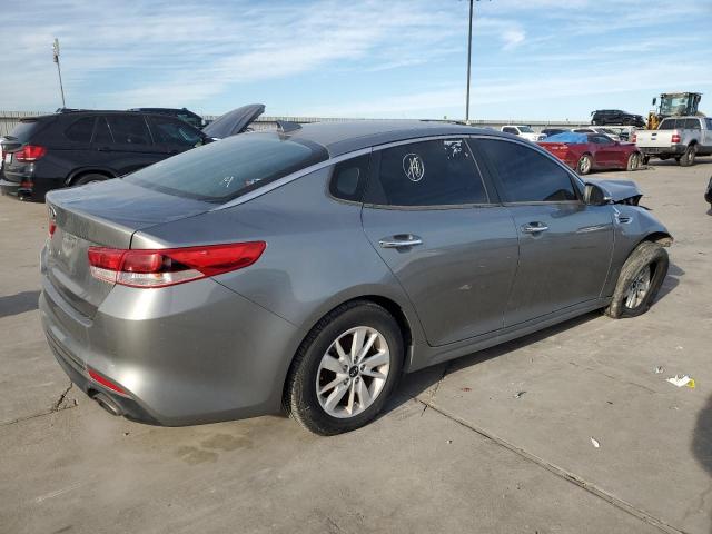 5XXGT4L36JG222982 - 2018 KIA OPTIMA LX GRAY photo 3