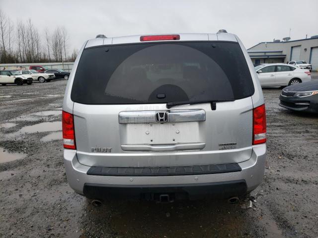 5FNYF4H88AB017151 - 2010 HONDA PILOT TOURING SILVER photo 6