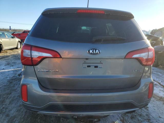 5XYKWDA77FG580862 - 2015 KIA SORENTO SX GRAY photo 6