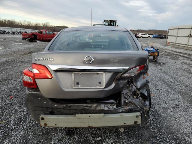 3N1AB7AP0HY222562 - 2017 NISSAN SENTRA S GRAY photo 6