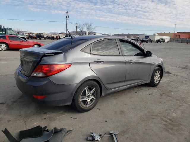 KMHCT4AE7DU476973 - 2013 HYUNDAI ACCENT GLS GRAY photo 3