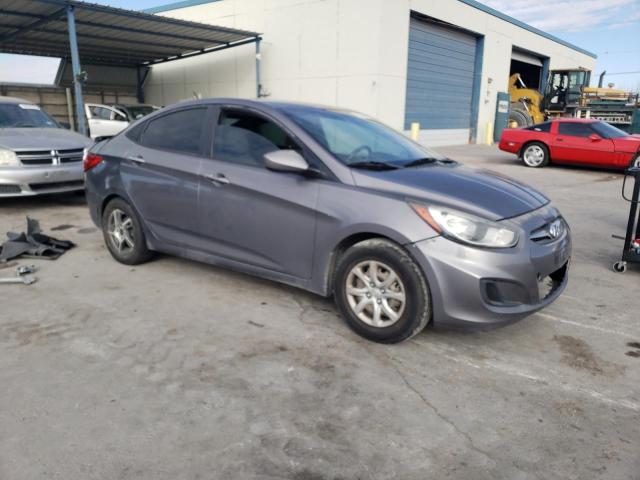 KMHCT4AE7DU476973 - 2013 HYUNDAI ACCENT GLS GRAY photo 4