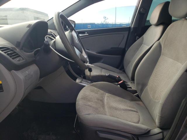 KMHCT4AE7DU476973 - 2013 HYUNDAI ACCENT GLS GRAY photo 7