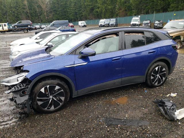 WVGTMPE27MP040072 - 2021 VOLKSWAGEN ID.4 PRO S ლურჯი ფოტო 1