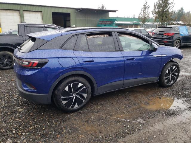 WVGTMPE27MP040072 - 2021 VOLKSWAGEN ID.4 PRO S ლურჯი ფოტო 3