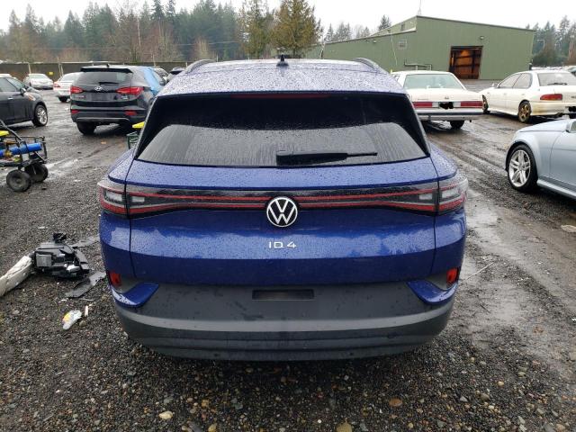 WVGTMPE27MP040072 - 2021 VOLKSWAGEN ID.4 PRO S ლურჯი ფოტო 6