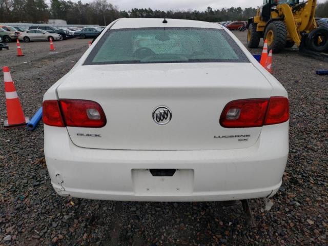 1G4HP57236U151379 - 2006 BUICK LUCERNE CX WHITE photo 6