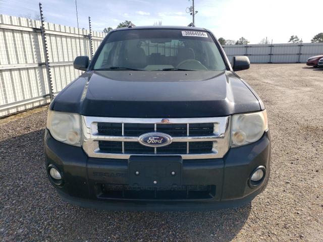 1FMCU0DG9BKA68213 - 2011 FORD ESCAPE XLT BLACK photo 5