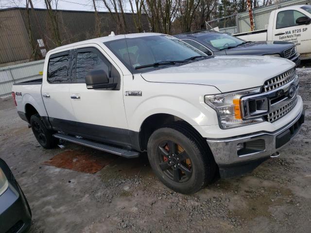 1FTEW1EP4JFA40502 - 2018 FORD F150 SUPERCREW WHITE photo 4