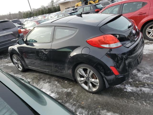 KMHTC6AD2DU169603 - 2013 HYUNDAI VELOSTER BLACK photo 2