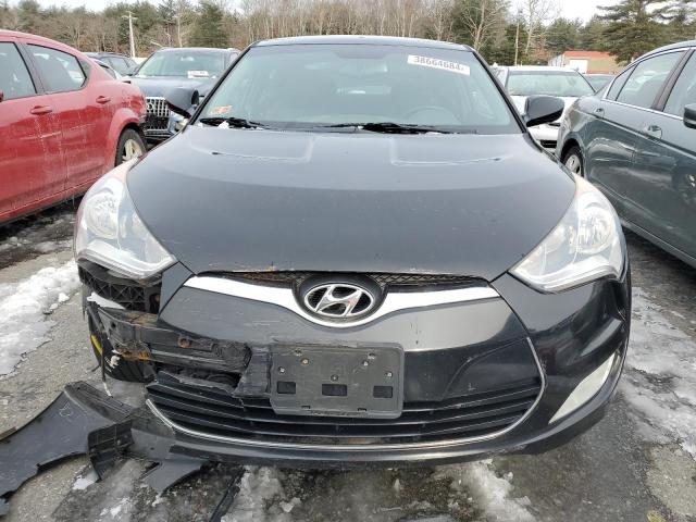 KMHTC6AD2DU169603 - 2013 HYUNDAI VELOSTER BLACK photo 5