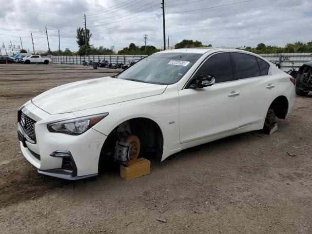 JN1EV7AR3LM254038 - 2020 INFINITI Q50 PURE WHITE photo 1