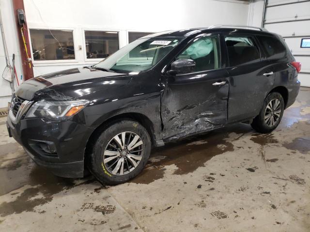 5N1DR2MM2KC596063 - 2019 NISSAN PATHFINDER S BLACK photo 1