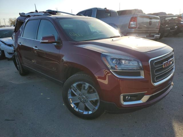 1GKKRSKD9HJ215333 - 2017 GMC ACADIA LIM RED photo 4