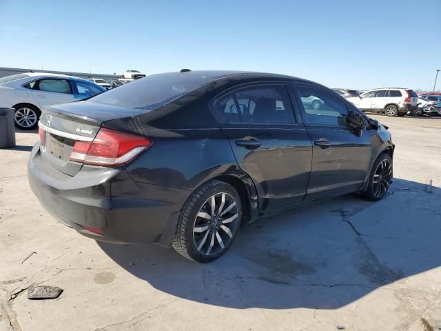 2HGFB2F91EH531492 - 2014 HONDA CIVIC EXL შავი ფოტო 3