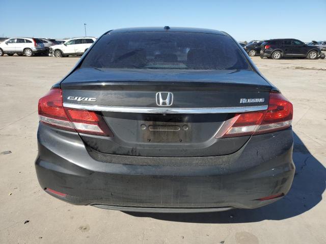 2HGFB2F91EH531492 - 2014 HONDA CIVIC EXL BLACK photo 6