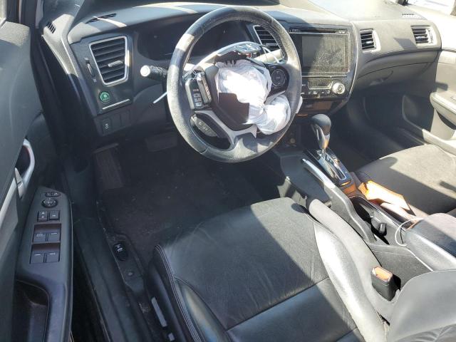 2HGFB2F91EH531492 - 2014 HONDA CIVIC EXL შავი ფოტო 8