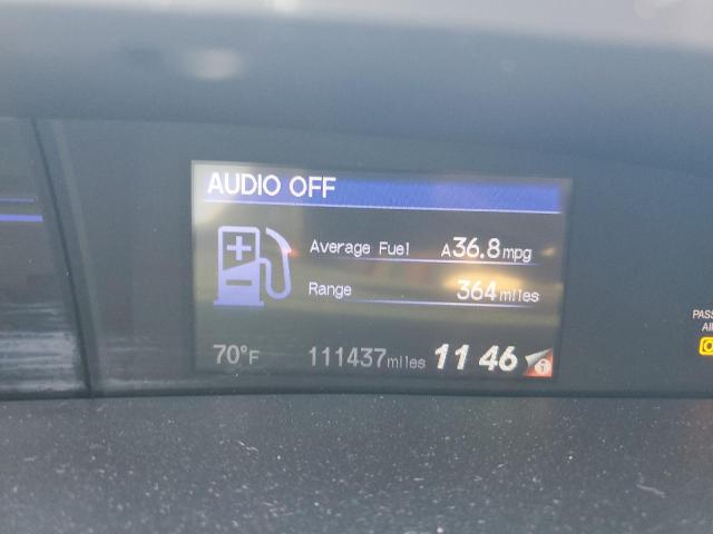 2HGFB2F91EH531492 - 2014 HONDA CIVIC EXL შავი ფოტო 9