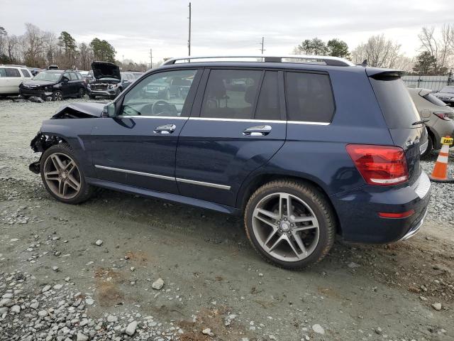 WDCGG8JB9DG117379 - 2013 MERCEDES-BENZ GLK 350 4MATIC BLUE photo 2