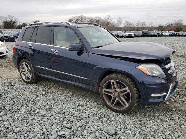 WDCGG8JB9DG117379 - 2013 MERCEDES-BENZ GLK 350 4MATIC BLUE photo 4