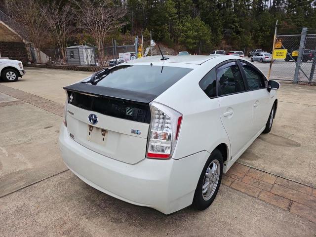 JTDKN3DU8A0165790 - 2010 TOYOTA PRIUS WHITE photo 4