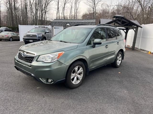 JF2SJAHC7EH483684 - 2014 SUBARU FORESTER 2.5I LIMITED GREEN photo 2