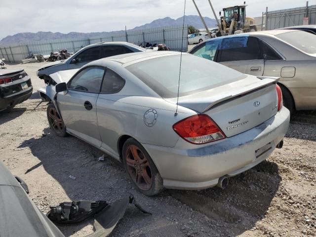 KMHHN65F66U198150 - 2006 HYUNDAI TIBURON GT SILVER photo 2