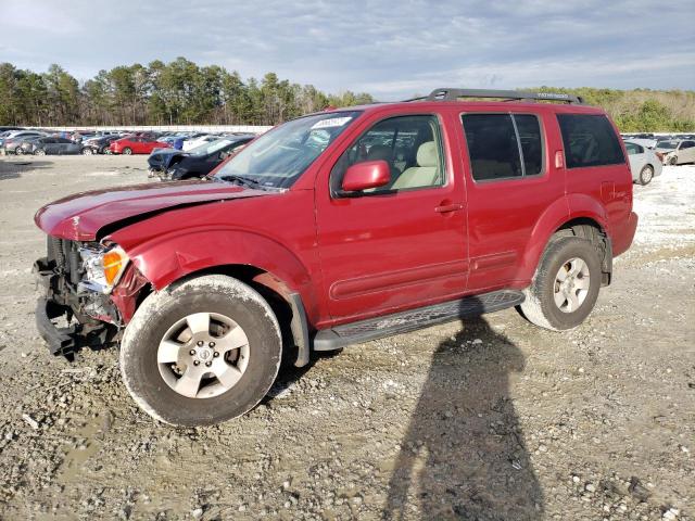 5N1AR18U36C607696 - 2006 NISSAN PATHFINDER LE წითელი ფოტო 1