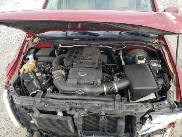 5N1AR18U36C607696 - 2006 NISSAN PATHFINDER LE წითელი ფოტო 12