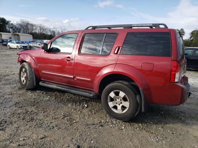 5N1AR18U36C607696 - 2006 NISSAN PATHFINDER LE წითელი ფოტო 2