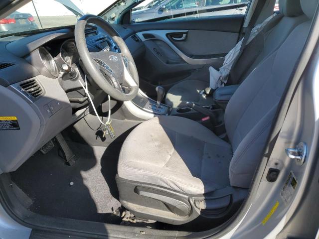 5NPDH4AE9DH324875 - 2013 HYUNDAI ELANTRA GLS SILVER photo 7