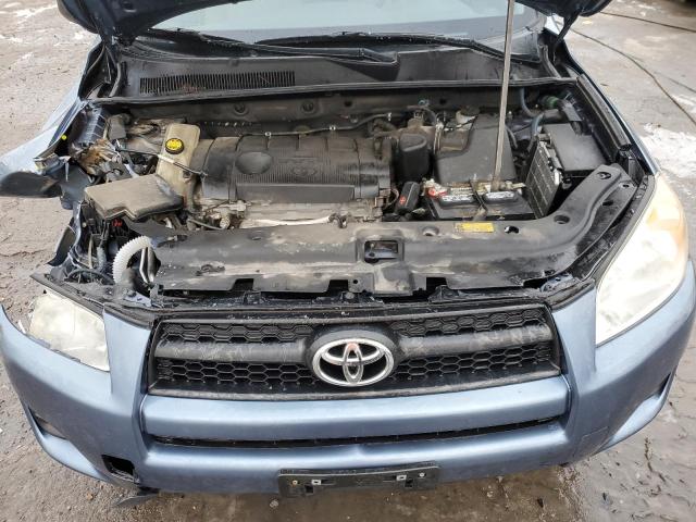 2T3BF4DVXBW148983 - 2011 TOYOTA RAV4 BLUE photo 12