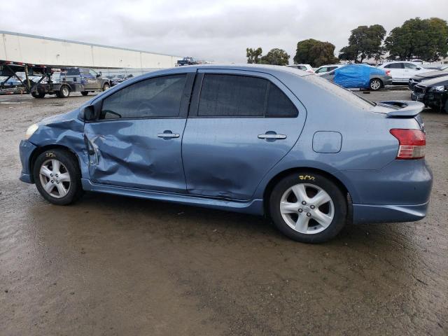 JTDBT923171121135 - 2007 TOYOTA YARIS BLUE photo 2