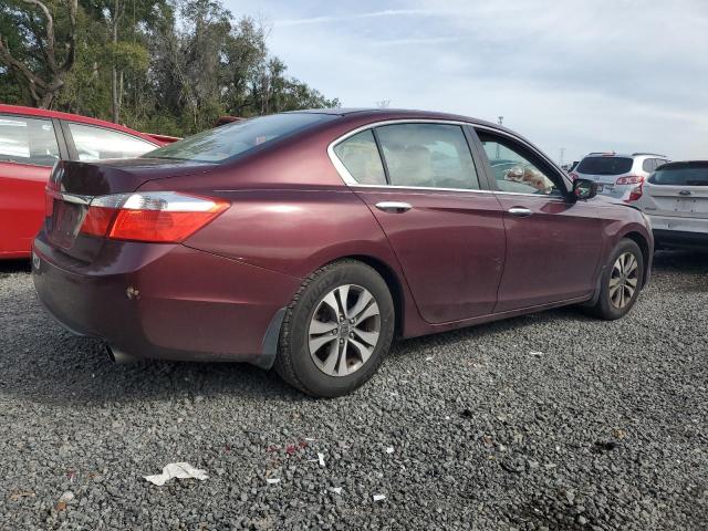 1HGCR2F38EA176815 - 2014 HONDA ACCORD LX BURGUNDY photo 3