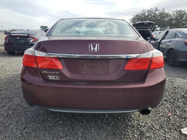 1HGCR2F38EA176815 - 2014 HONDA ACCORD LX BURGUNDY photo 6