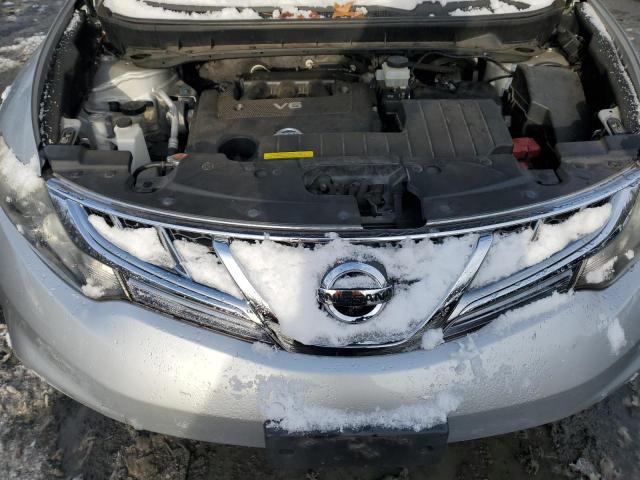 JN8AZ1MW9DW313120 - 2013 NISSAN MURANO S SILVER photo 12