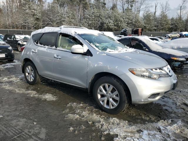 JN8AZ1MW9DW313120 - 2013 NISSAN MURANO S SILVER photo 4