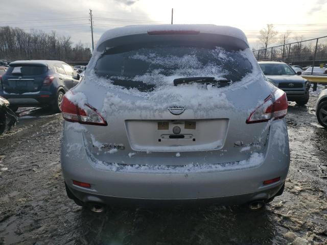 JN8AZ1MW9DW313120 - 2013 NISSAN MURANO S SILVER photo 6