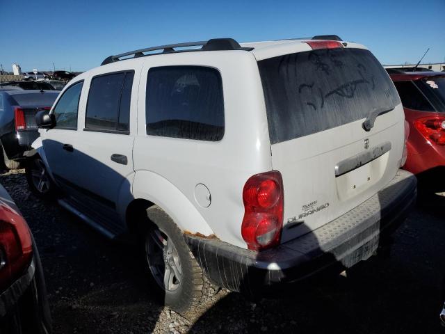 1D4HB48D35F569573 - 2005 DODGE DURANGO SLT WHITE photo 2