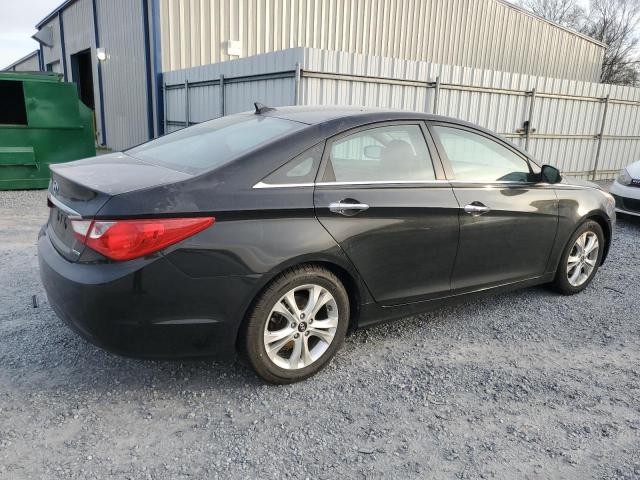 5NPEC4AC0BH035687 - 2011 HYUNDAI SONATA SE BLACK photo 3