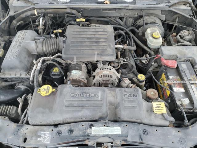 1B4HS28N61F579967 - 2001 DODGE DURANGO BLACK photo 11