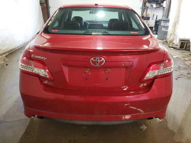 4T1BF3EK1BU650787 - 2011 TOYOTA CAMRY BASE RED photo 6