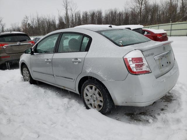 3N1AB6AP1BL658075 - 2011 NISSAN SENTRA 2.0 SILVER photo 2