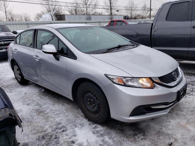 2HGFB2F50DH562440 - 2013 HONDA CIVIC LX SILVER photo 4