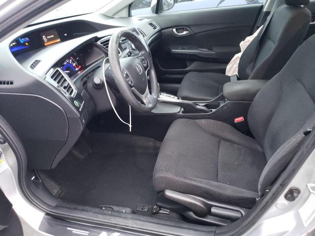 2HGFB2F50DH562440 - 2013 HONDA CIVIC LX SILVER photo 7