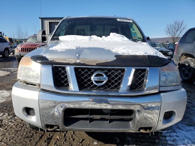 1N6AA06F88N307019 - 2008 NISSAN TITAN XE SILVER photo 5