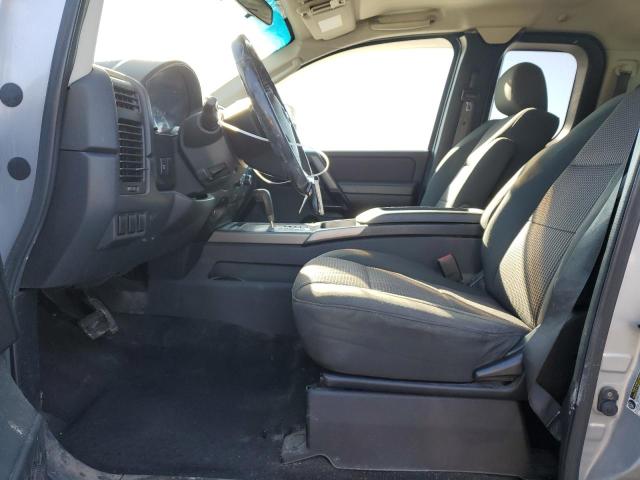 1N6AA06F88N307019 - 2008 NISSAN TITAN XE SILVER photo 7