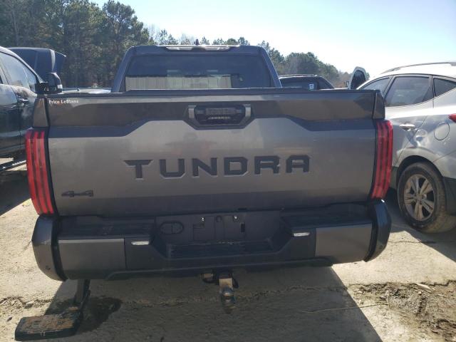 5TFLA5DB2PX099604 - 2023 TOYOTA TUNDRA CREWMAX SR GRAY photo 6